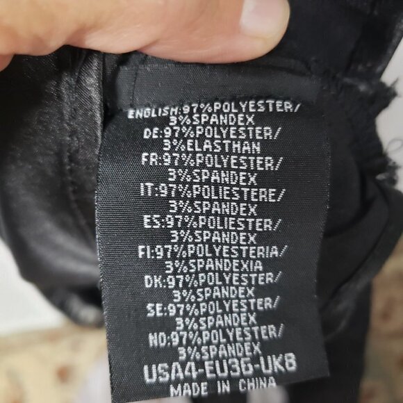 Hot Topic Dress Black Lace Fairy Y2K Goth Witchy WhimsiGoth 4 (XS) NWT - Picture 12 of 14